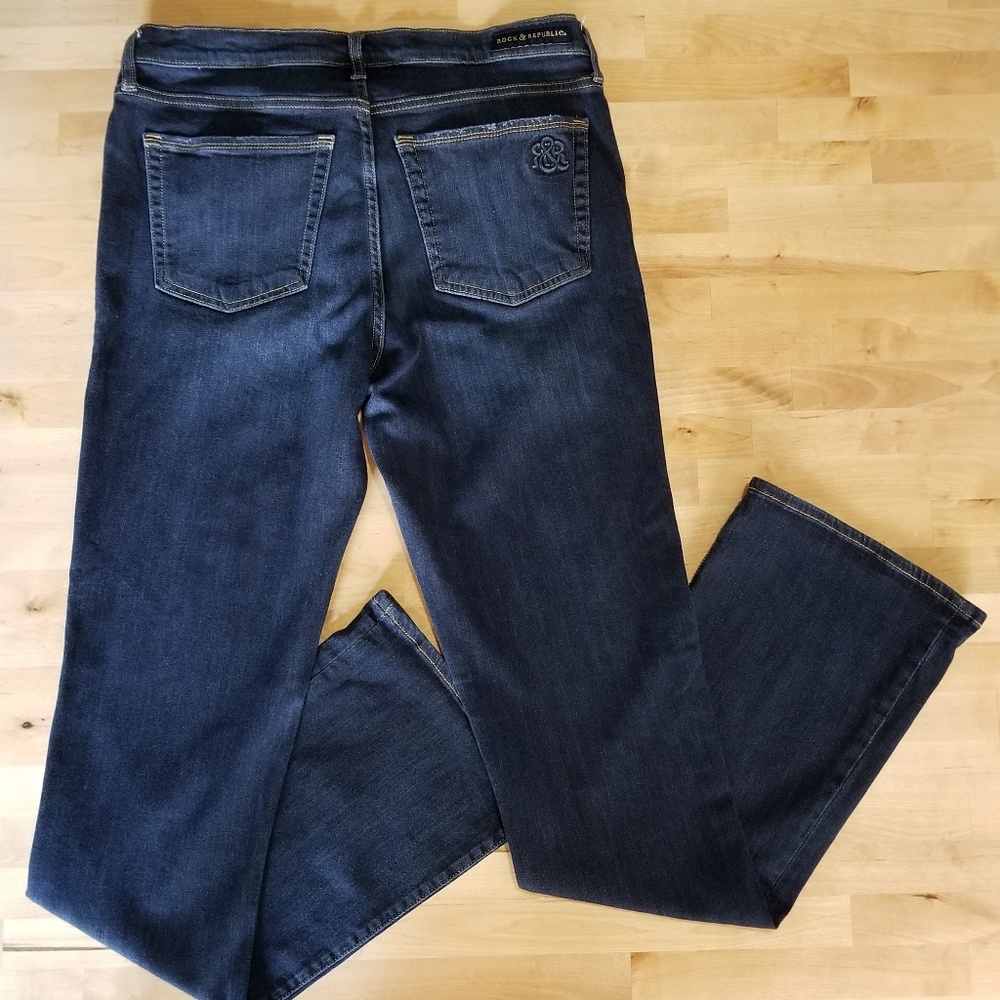 ROCK & REPUBLIC Kasandra Boot Cut Denim Rx Jeans